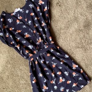 Black Floral Dress▪️M